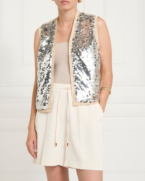 Gallery Sequin Waistcoat
