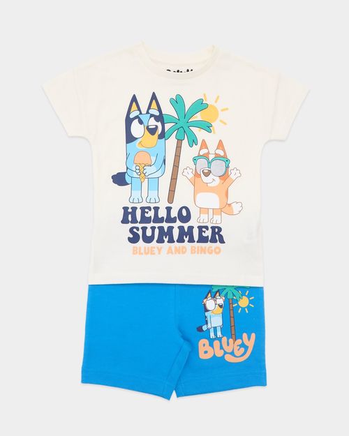 Bluey Short Pyjama Set (18 Months-6 Years)