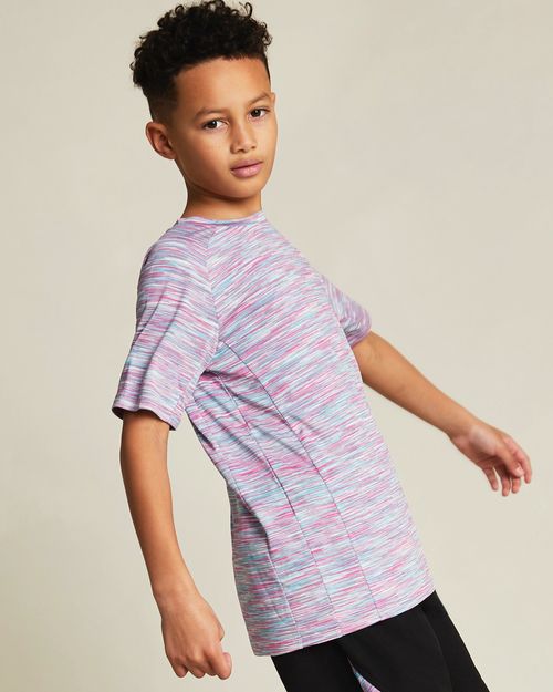 Space Dye Sports T-Shirt (4-14 Years)