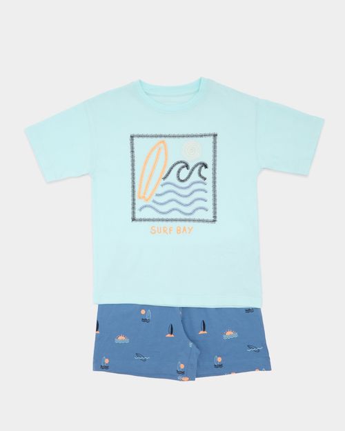 Surf Bay Short Pyjama Set (3-14 Years)