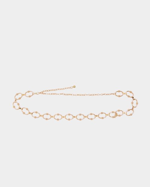 Gold Detail Chain Belt
