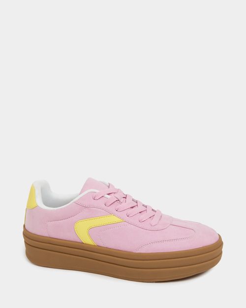 Platform Gum Sole Casual Trainers