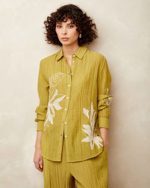 Gallery Frieda Embroidered Shirt