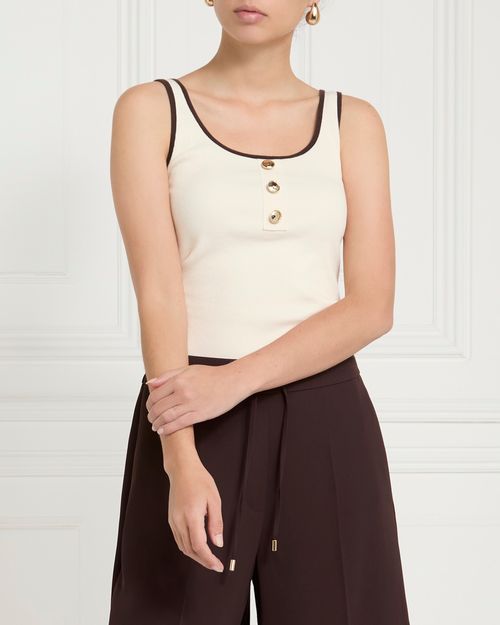 Gallery Sylvie Button Vest