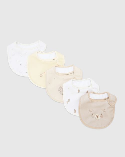 Bears Bibs - Pack Of 5
