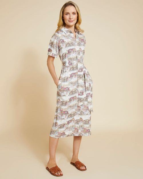 Paul Costelloe Living Studio SS25 Print Dress
