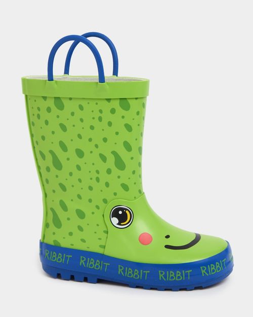 Boys 3D Wellies (Size 4 Infant-2)