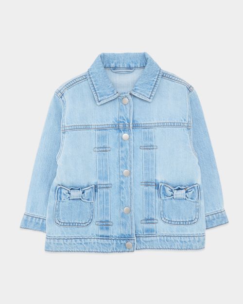 Bow Denim Jacket (6 Months-5 Years)