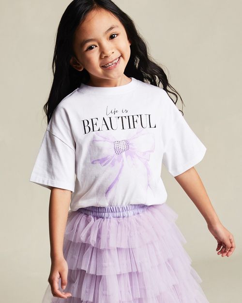 Bow Fashion Top (3-14 Years)