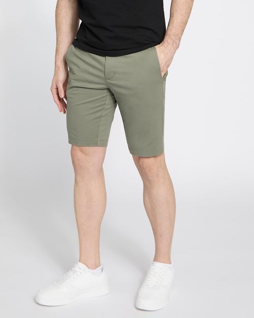 Slim Fit Stretch Chino Shorts