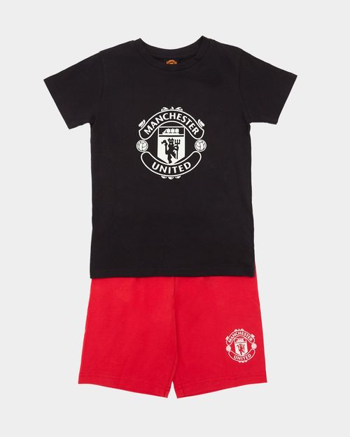 Man United Short Pyjama Set - (4-14 Years)