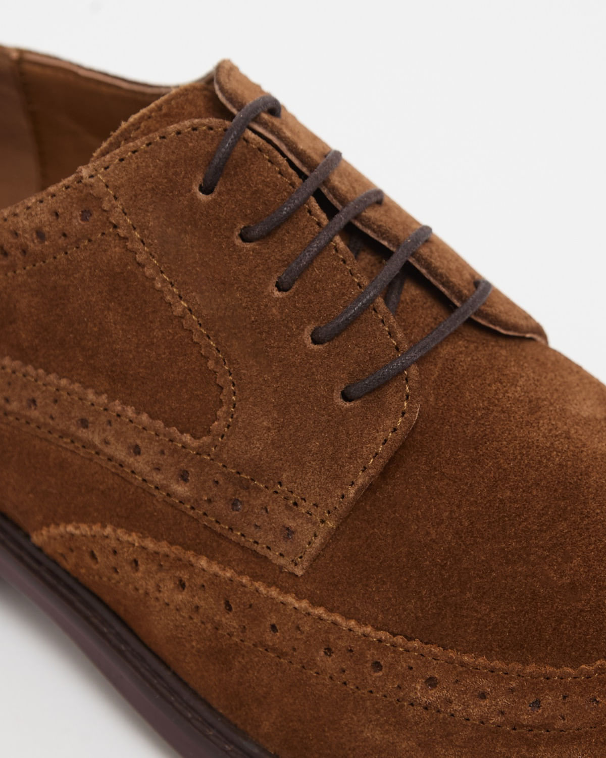 Chaussures Pretty Green 'Paul Weller' - Modèle Brogue Vert - Pointure 11 UK - Occasion