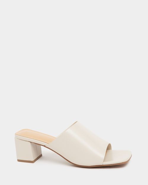Mid Heel Mule