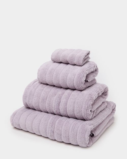 Ribbed Cotton Hand Towel