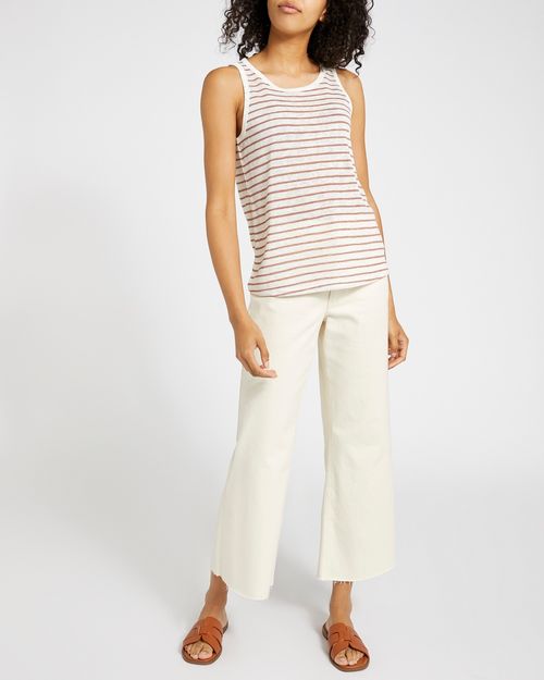 Linen Look Vest