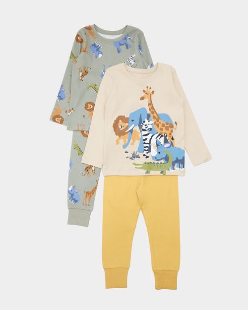 Baby Boys Pyjamas - Pack Of 2 (6 Months-4 Years)
