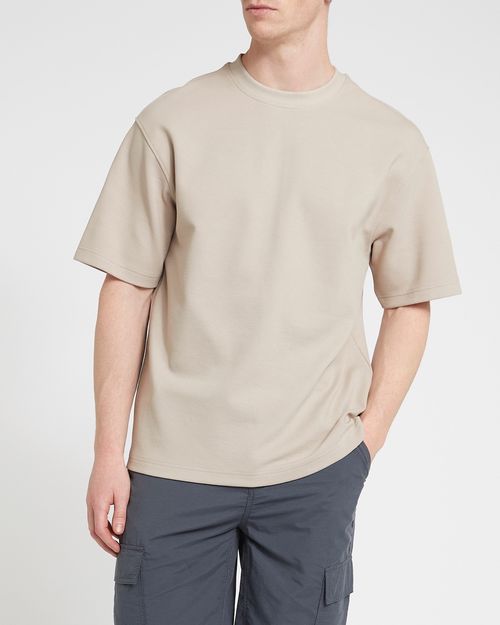 Relaxed Fit Twill T-Shirt
