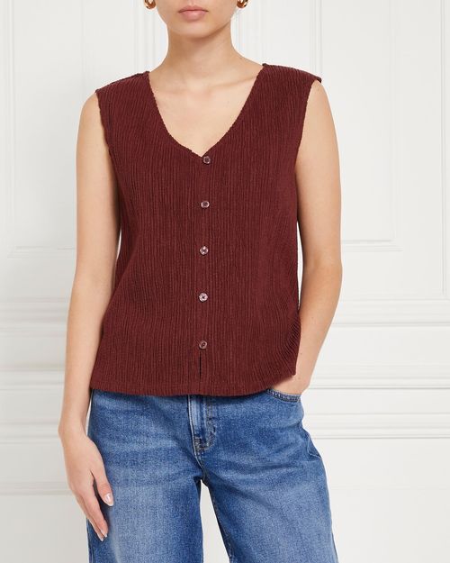 Gallery Lucia Texture Waistcoat