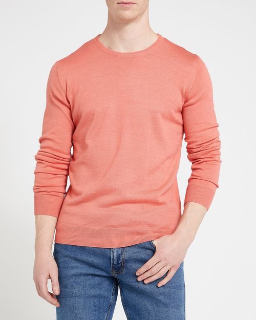 Merino Blend Crew Neck Jumper