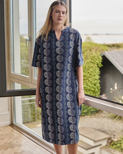 Carolyn Donnelly The Edit Circle Print Cotton Dress