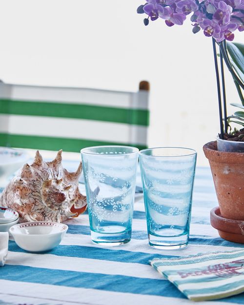 Carolyn Donnelly Eclectic Printed Hi-Ball Tumbler