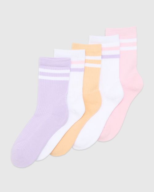 Cushion Sole Sports Sock - Pack Of 5