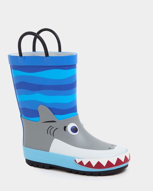 Boys 3D Wellies (Size 4 Infant-2)