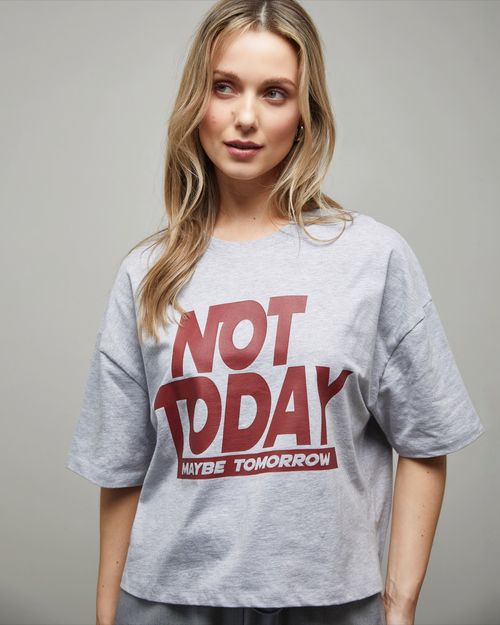 Drop Shoulder Boxy Graphic T-Shirt