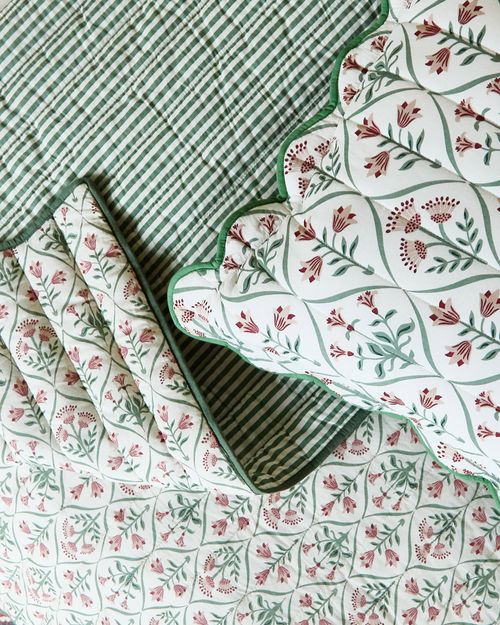 Carolyn Donnelly Eclectic Scallop Throw