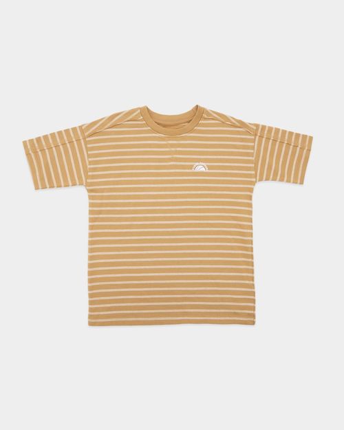 Pure Cotton Stripe T-Shirt (2-14 Years)