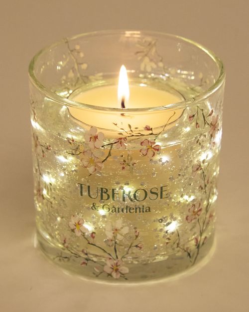 Decal Gel Candle