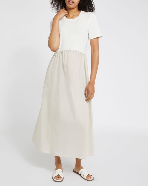 T-Shirt Hybrid Midi  Dress
