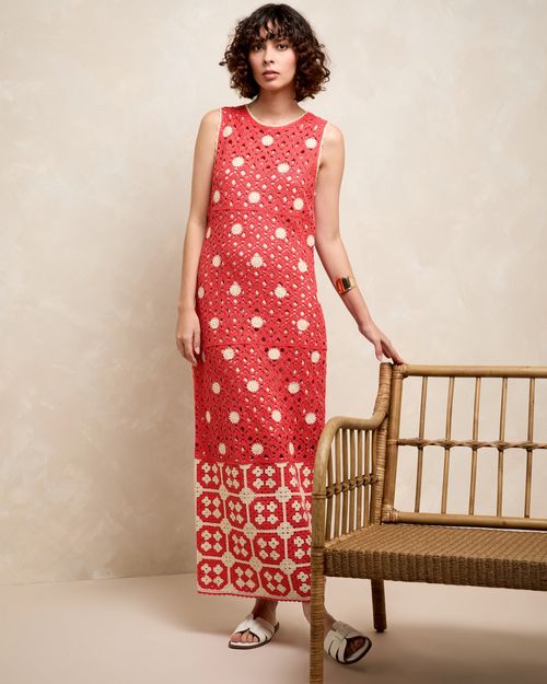 Gallery Sylvie Crochet Dress