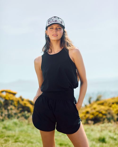 Helen Steele Black Performance Shorts