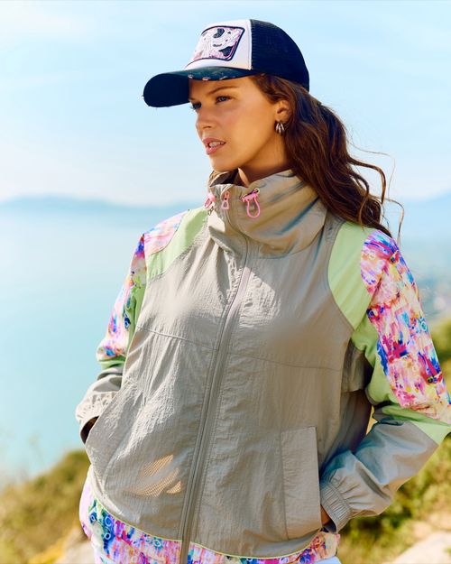 Helen Steele Printed Panel Jacket