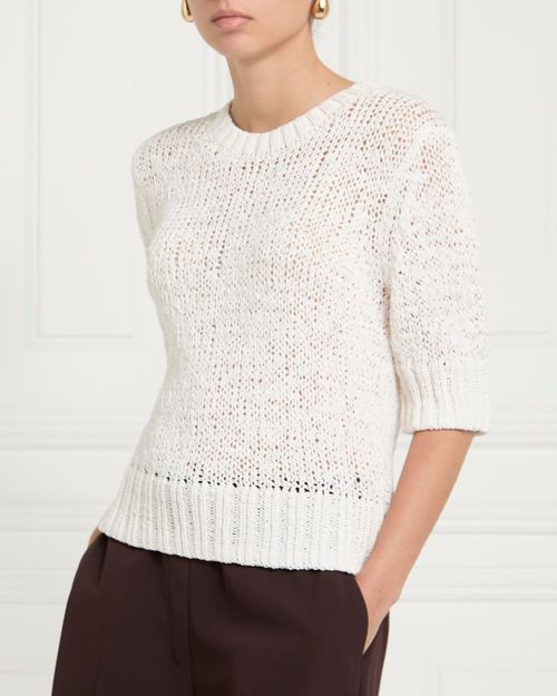 Gallery Cotton Blend Tape Yarn Jumper