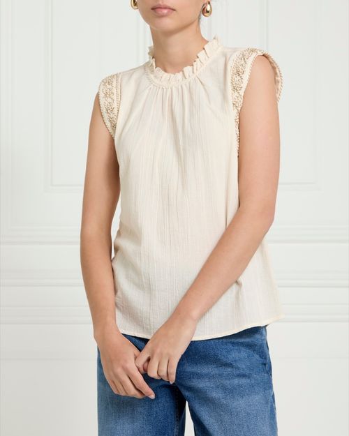 Gallery Sylvie Beaded Top