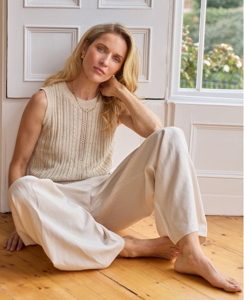 Paul Costelloe Living Studio S Lyocell Trouser