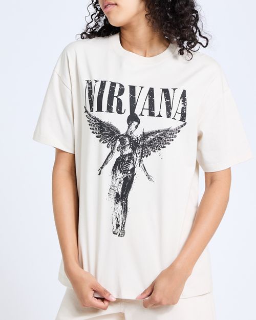 Nirvana Print T-Shirt