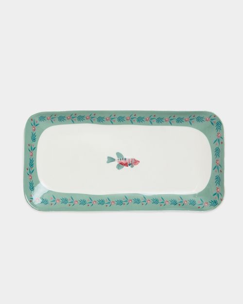 Carolyn Donnelly Eclectic Sea Rectangular Plate