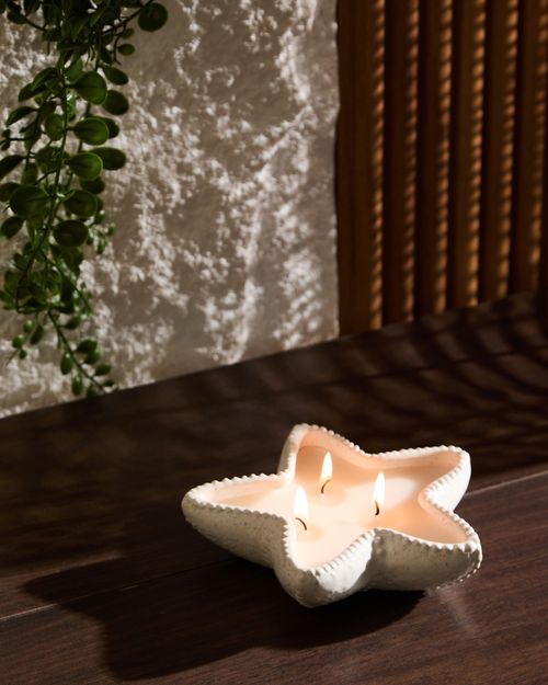 Star Shell Candle