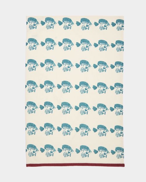 Carolyn Donnelly Eclectic Printed Tea Towel