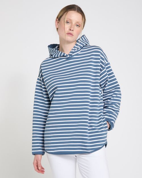 Carolyn Donnelly The Edit Stripe Hoodie