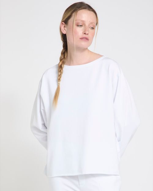 Carolyn Donnelly The Edit White Sweatshirt