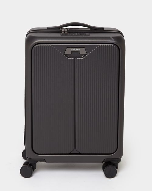 Smart Cabin 8 Wheel Hard Suitcase