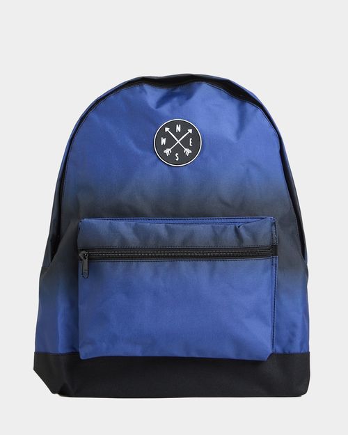 All-Over Print Blue School Bag