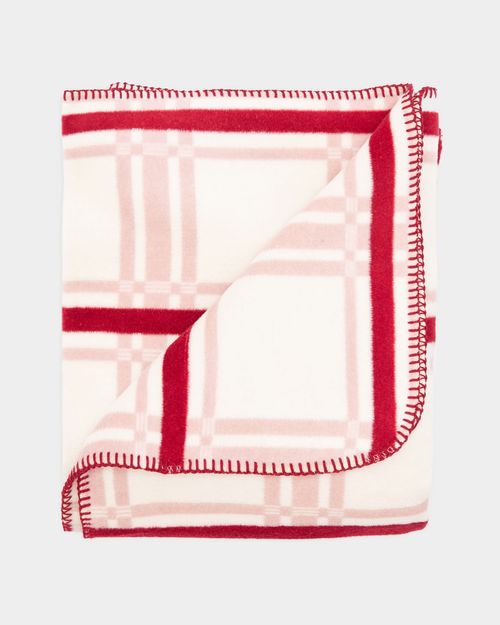 Carolyn Donnelly Eclectic Check Fleece Throw