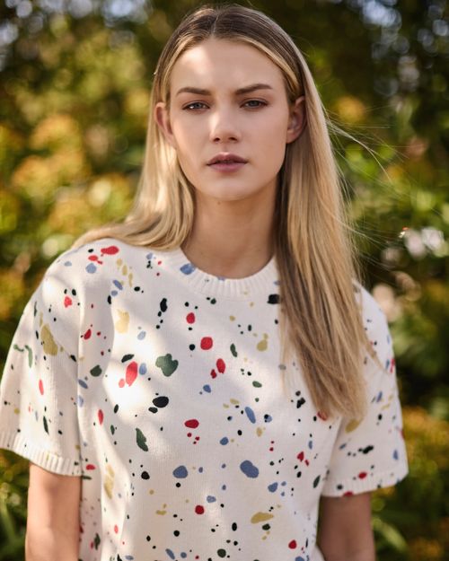 Carolyn Donnelly The Edit Splash Print Sweater
