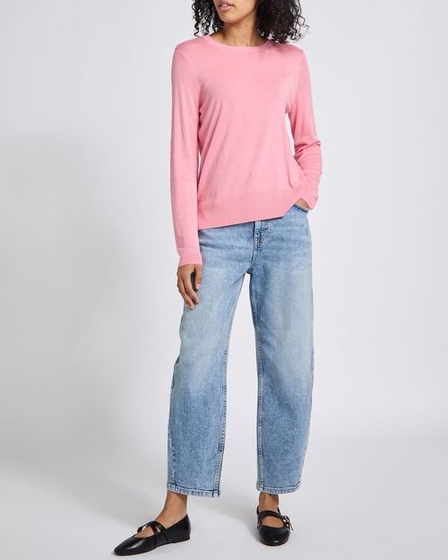 Soft Lightweight Crew Neck Jumper