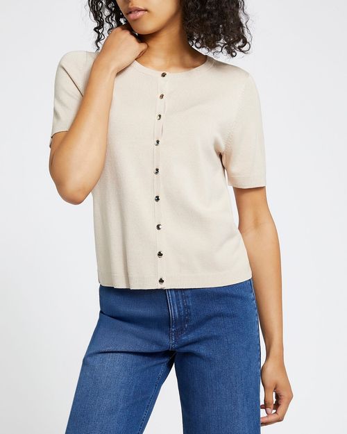 Soft Lightweight Button Cardigan